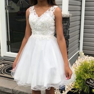 White Quinceañera Dress